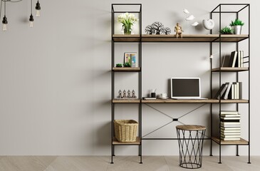 Wall Mural - Workplace cabinet or office in the loft style