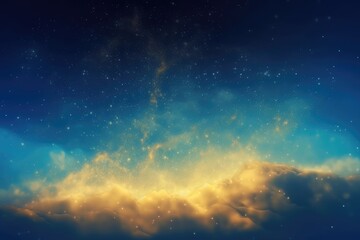 Wall Mural - Space galaxy background. Generative AI.