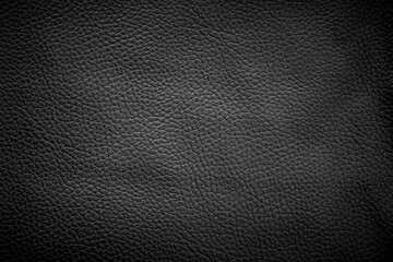 Wall Mural - Black leather texture background