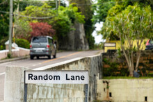 A Random Lane In Warwick Parish In Bermuda