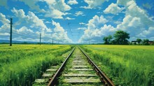 Railroad Tracks, Generative Ai