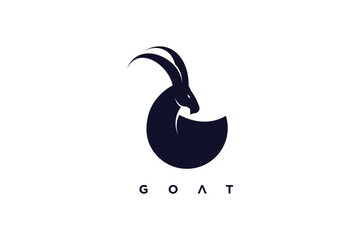 Wall Mural - goat logo design vector icon with modern style