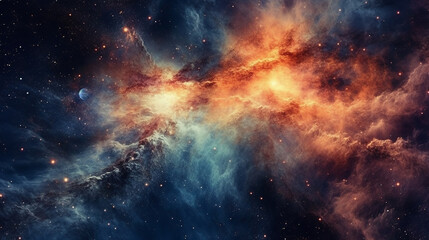 Wall Mural - nebula wallpaper hd high definition wallpaper and background, 8k, 4k, nebula, colorful space, dark o