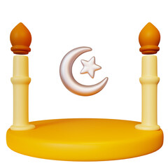 Sticker - eid al adha icon, eid al adha jpg, eid al adha 2023 jpg download, sheep, cow, mosque, icon, decoration, eid mubarak