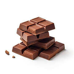 Wall Mural - dark chocolate bars