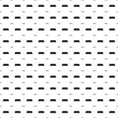Poster - Square seamless background pattern from geometric shapes are different sizes and opacity. The pattern is evenly filled with big black sofa symbols. Vector illustration on white background