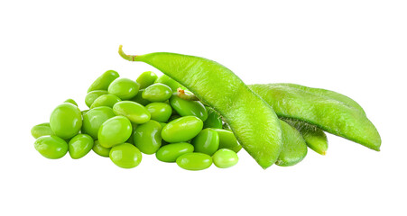 Canvas Print -  soy beans on transparent png