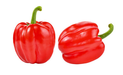 red pepper on transparent png