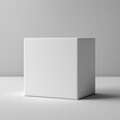 © Layerform - Blank White Box Product Mockup, Blank Mockup for displaying designs, product photography mockup, cube packaging mockup