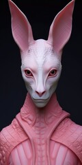 Wall Mural - alien lifeform from outer space made with generated ai