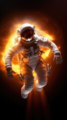 Wall Mural - astronaut exploring the universe