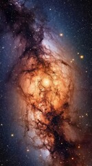 Wall Mural - galaxy in deep space