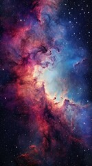 Wall Mural - galaxy in deep space