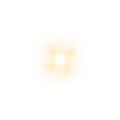 © Orange Sky - Golden star and sparks isolated on transparent background. Flares and sunbursts. Glowing light effects. PNG.