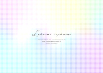 Wall Mural - plaid and gradient background design