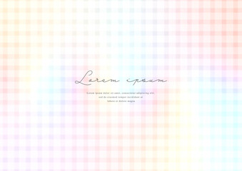 Wall Mural - plaid and gradient background design