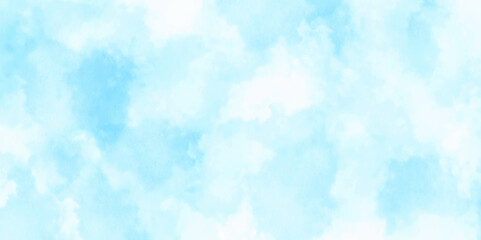 Wall Mural - abstract watercolor wallpaper grunge and cloudy background. abstract watercolor background with blue