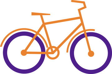 Wall Mural - Bike icon illustration