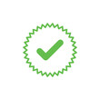 © waniperih - Check Mark Checklist Circle Badge Vector Template