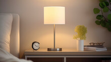 Contemporary Table Lamp. Illuminating Style. Created With Generative AI