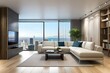 © Nyetock - Mokeup. Modern living room with sofa and furniture