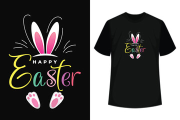 Wall Mural - Happy-Easter-Day-T-Shirt-Design