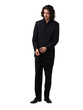 © Adv RT Team Jun/peopleimages.com - Fashion, confident man in suit isolated on transparent png background with designer black clothes and trendy pose. Young male model with cool style for formal event and handsome aesthetic.