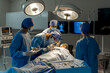 © pixs4u - Teamwork of surgeon preparing for surgery in operating room