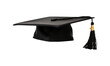 © Medard - College graduation cap isolated on transparent or white background, png