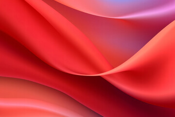 Wall Mural - Trendy Wave Gradient Background. Ai generative