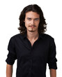 © Adv RT Team Mar/peopleimages.com - Portrait, punk and man with fashion, trendy and casual on isolated, transparent and png background. Face, smile and hippie male with long hair and cool, young and rock n roll style or aesthetic