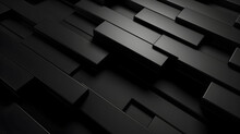 Black Rectangular Tiles Wallpaper Abstract Graphic Poster Web Page PPT Background