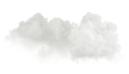 Wall Mural - Illustrations realistic cloud effect 3d render cutout backgrounds png