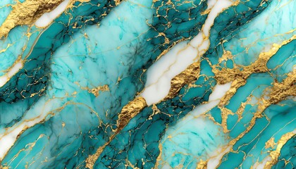 Luxurious Aqua Tone onyx marble with golden veins high resolution, Turquoise Green marble, polished slice mineral, blue water in swimming pool rippled water surface detail background modern interior