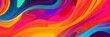 © Ameer - abstract colorful background with waves, background with vibrant colors