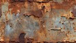 Leinwandbild Motiv Rusty Metal Surface Aged Character