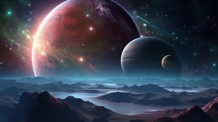 Wall Mural - wonders of the cosmos with ultra detail hd backgrounds that showcase the breathtaking beauty of plan