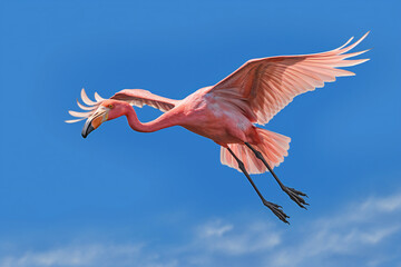 Wall Mural - Flamingo Images: Discover the Grace and Beauty of Pink Flamingos in Nature! Explore the Fascinating World of Flamingos in the Wild and at the Zoo. Admire the Vibrant Colors, Long Necks, Generative Ai