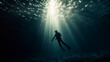 © Aiakos - Diving. Generative ai.
