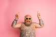 © alphaspirit - Funny man with sunglasses ready to the summer
