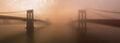Die Brücke im Smog: Die Brooklyn Bridge und der Einfluss der Waldbrände in Kanada