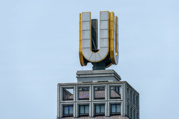 Dortmund, Germany, May 29, 2023, Skyscrapers, The U-Tower or Dortmunder U is a former brewery building