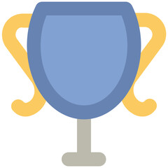 Sticker - Achievement reward, icon of trophy 