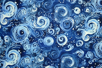 Wall Mural - Swirls of lunar dust in varying shades of silver and opalescent white intertwine with celestial constellations. AI generative