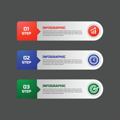 Poster - Infographic business element collection vector