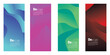 © Kelinci_tampan99 - Set rollup banner template creative design, abstract gradient background
