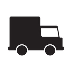 Wall Mural - truck icon vector