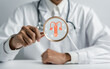© Kiattisak - Doctor check up urogenital system, reproductive health, genitals, world cancer day. Urology and genitourinary treatment, prostate cancer Man health care check up.
