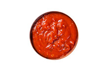 Tomato Sauce Passata - Traditional Sauce For Italian Cuisine.  Isolated, Transparent Background