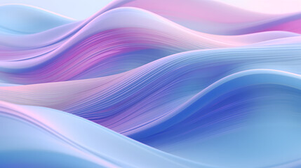 Wall Mural - Digital pink blue fantasy curve abstract graphic poster web page PPT backgroun